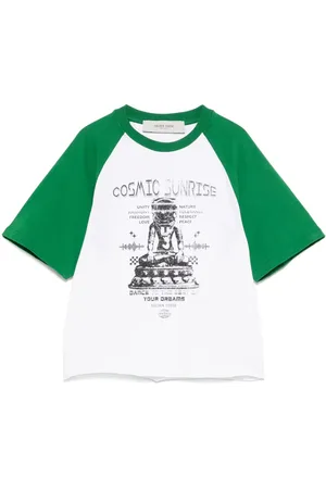 Golden Goose Contrasting-sleeve T-shirt