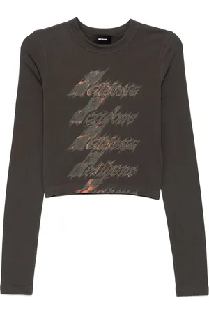 We11 Done Flame logo t-shirt