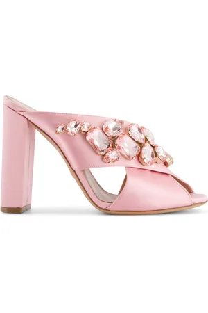 Giambattista Valli Crystal-embellished mules