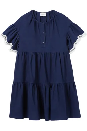 Claudie Pierlot Contrasting-trim mini dress