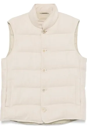 ELEVENTY Linen gilet
