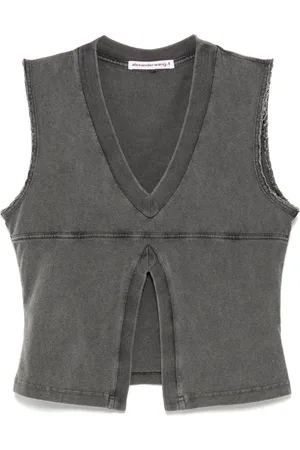 Alexander Wang Double v-neck tank top