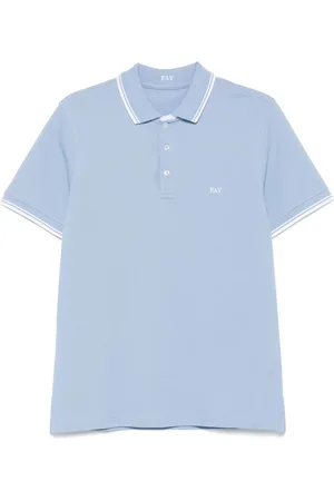 FAY Logo-embroidered polo shirt