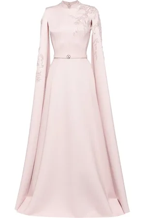 Saiid Kobeisy Floral embroidered kaftan