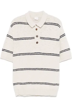 ELEVENTY Striped polo shirt
