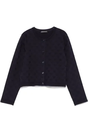 Emporio Armani Logo-intarsia cardigan