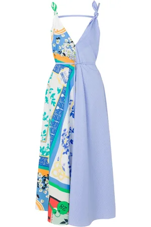 Moschino Panelled maxi dress