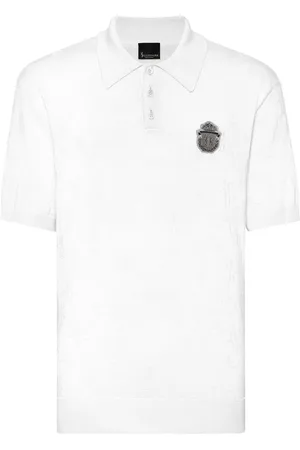 BILLIONAIRE Crest-appliqu?? polo shirt
