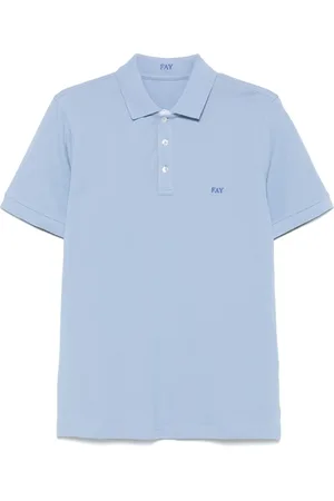 FAY Logo-embroidered polo shirt