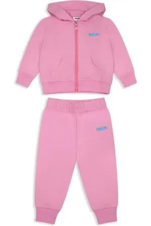 Msgm Logo tracksuit set