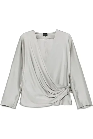 Giorgio Armani Silk georgette blouse
