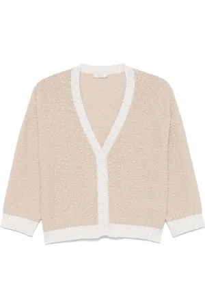 PESERICO SIGN Sequinned cardigan