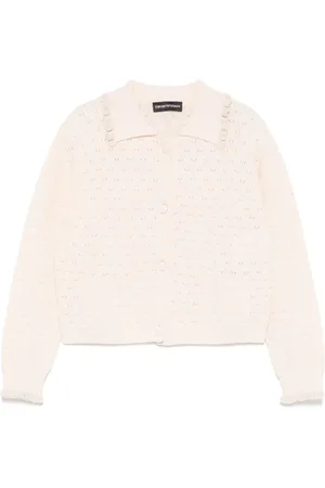 Emporio Armani Spread-collar sweater