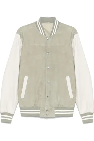 ELEVENTY Suede bomber jacket