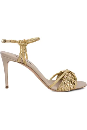 Casadei 111mm interwoven detailing sandals