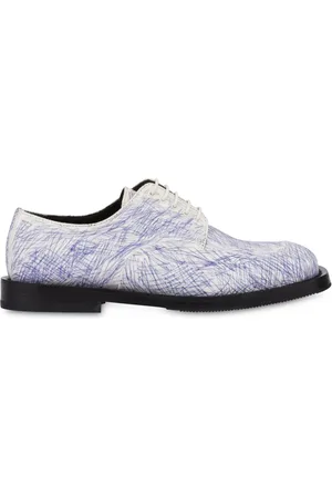 Moschino Printed Oxford shoes