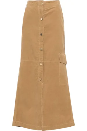 Dorothee Schumacher Corduroy cargo midi skirt
