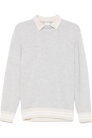 ELEVENTY Polo collar sweater