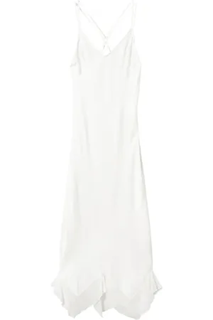 Twin-Set Satin slip maxi dress