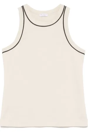 Brunello Cucinelli Cotton tank top