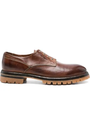 ELEVENTY Leather Derby shoes