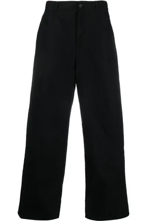 INCOTEX RED X FACETASM Wide-leg cotton chino trousers