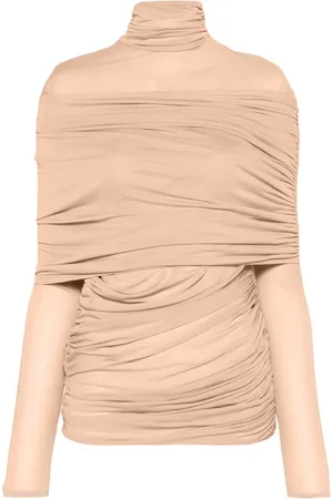 MUGLER Ruched top