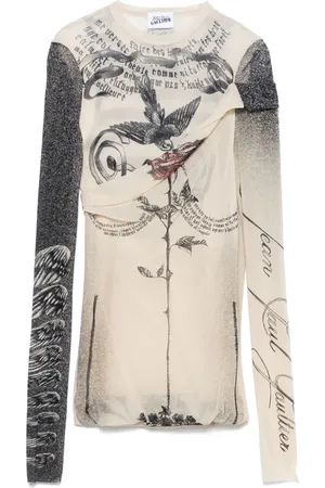 Jean Paul Gaultier Mesh top