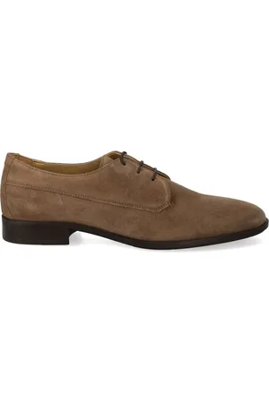 HUGO BOSS Suede derby shoes