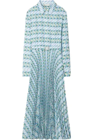 Tory Burch Abstract-pattern print midi skirt