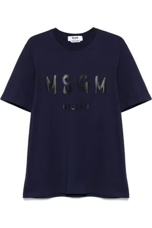 Msgm Logo-print T-shirt