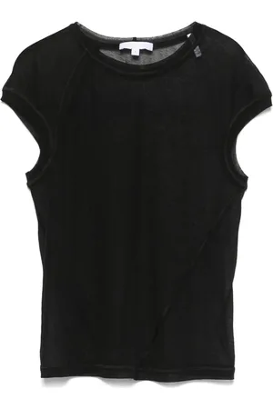 Helmut Lang Twisted sheer top
