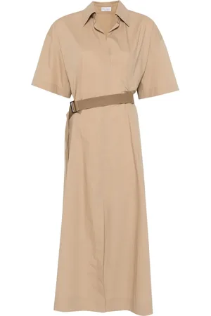 Brunello Cucinelli Poplin midi dress