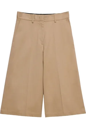 Msgm Wide-leg bermuda shorts
