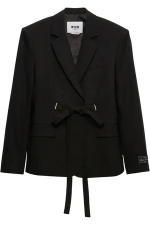 Msgm Logo-tag blazer