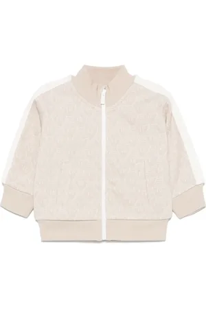 Emporio Armani Monogram-jacquard sweatshirt