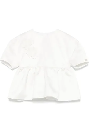 Elisabetta Franchi Floral-appliqu?? blouse