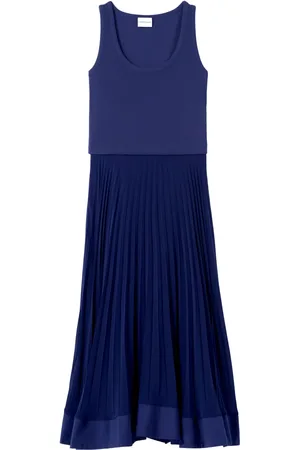 Claudie Pierlot Pleated-skirt maxi dress