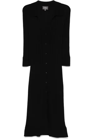 ERIC BOMPARD Ribbed midi dress