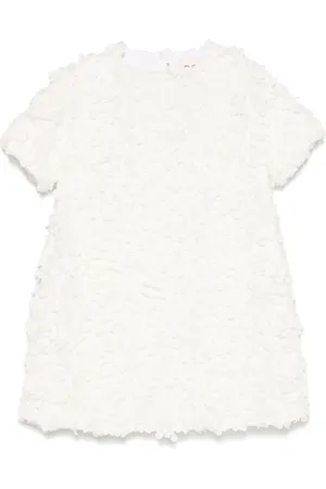 DOUUOD KIDS Floral-appliqu?? dress