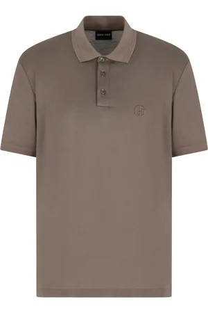 Giorgio Armani Logo-embroidered polo shirt