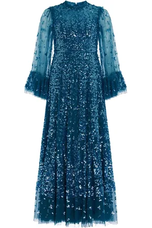 Needle & Thread Bell sleeves gown