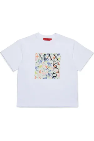 MAX&Co. Kids Box logo-print T-shirt