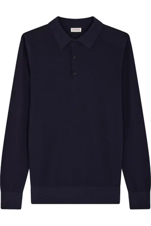 Fursac Fine-knit polo shirt