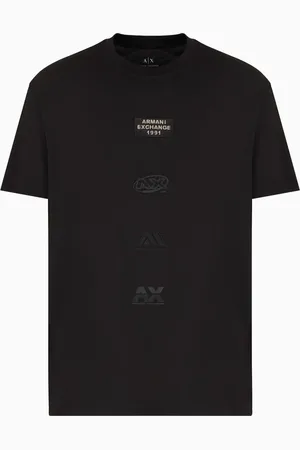 Armani Exchange Logo-patches T-shirt