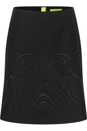 SHANGHAI TANG Lishui embroidered mini skirt