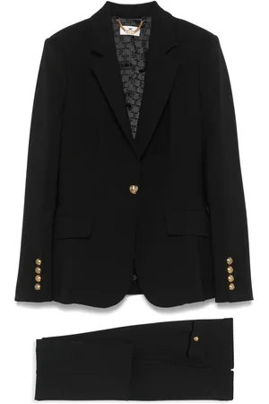 Elisabetta Franchi Single-breasted crpe suit
