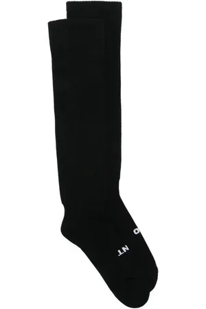 Rick Owens Intarsia-motif socks