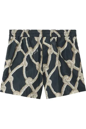 Burberry Knot-print cotton shorts
