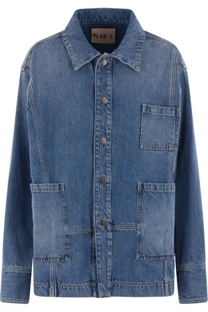 Plan C Button-up denim jacket